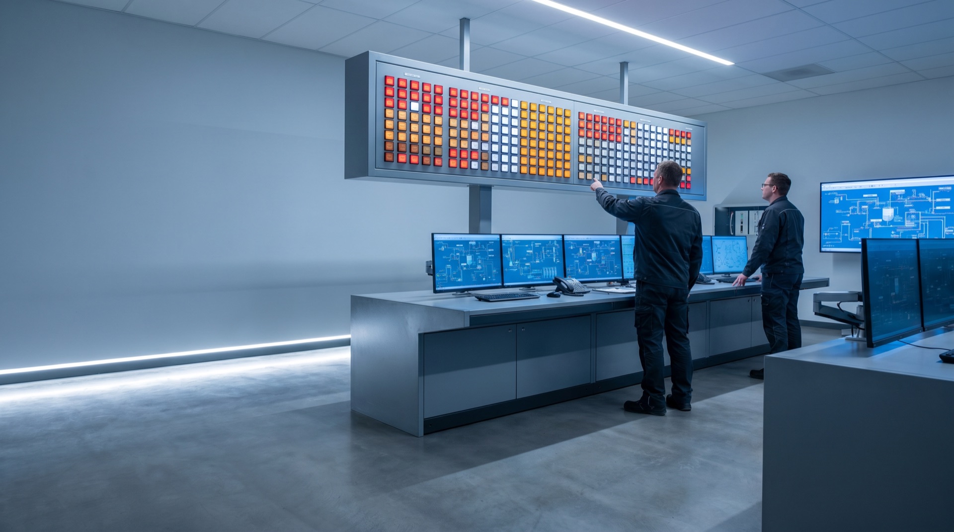 Alarm management annunciators